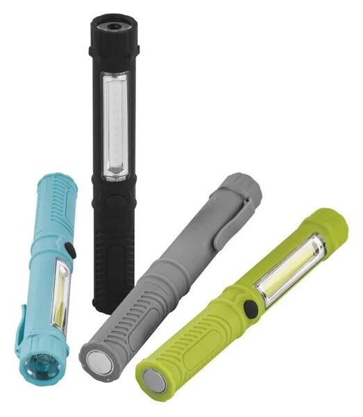 EMOS LED ruční svítilna 230lm, 3x AAA, mix barev P3897