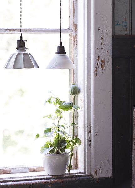 Závěsná lampa Margareta Antique White