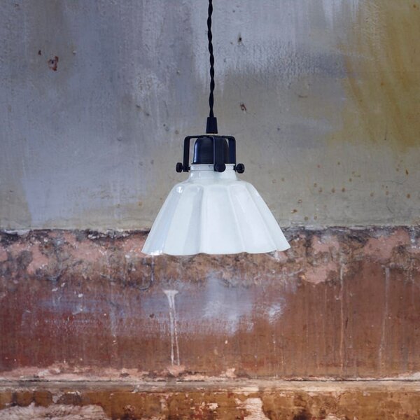 Závěsná lampa Margareta Antique White