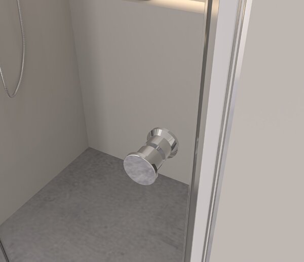Erga Berlin Double, sprchový kout s dvojitými skládacími dveřmi 70(dveře) x 70(dveře) x 195 cm, 6mm čiré sklo, chromový profil, ERG-V02-BERLIN-D070D0…