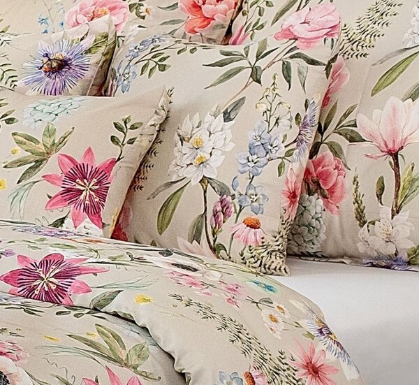 Saténové povlečení LUXURY COLLECTION Botanica elegance