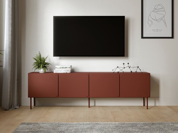 TV skříňka Tuxano 200 4D, Barva: indigo 5903211479090