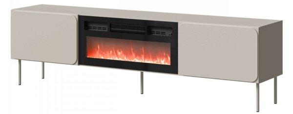 TV skříňka s krbem Tuxano 200 EF, Barva: indigo 5903211479151