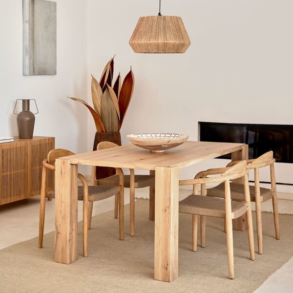 Dubový jídelní stůl Kave Home Deyanira 160 x 90 cm