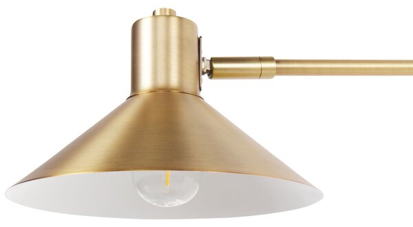 Nástěnná lampa KADASSA Zlatá Kov Nastavitelná