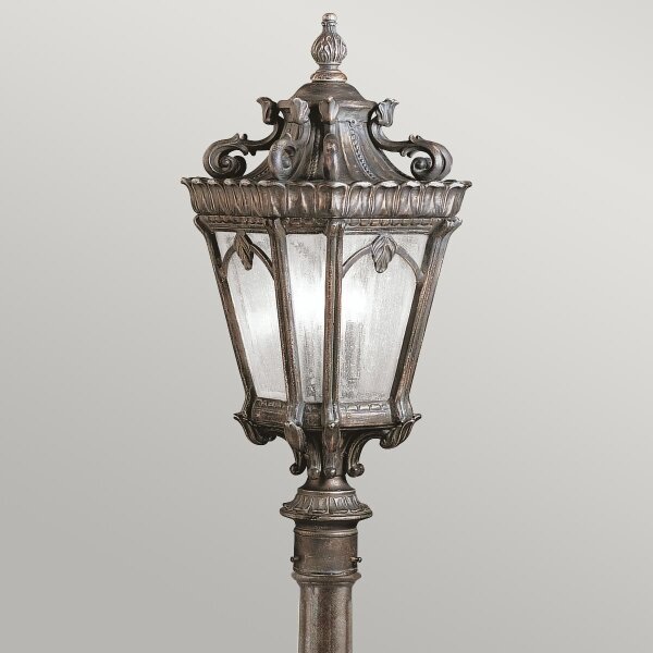 Kichler KL-TOURNAI4-M - Venkovní lampa TOURNAI 1xE27/60W/230V IP44 bronzová