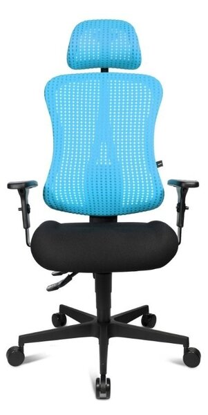 Topstar Topstar - aktivní kancelářská židle s podhlavníkem Sitness 90 - světle modrá
