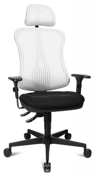 Topstar Topstar - aktivní kancelářská židle s podhlavníkem Sitness 90 - bílá