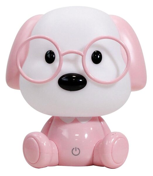 ONLI - LED Stm. dětská noční lampička PUPPIES LED/3W/230V 20 cm pes/růžová