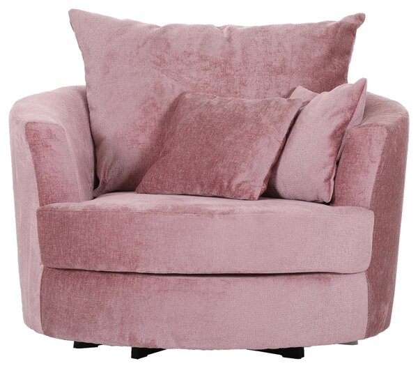 KŘESLO, textil, starorůžová Carryhome - Křesla klasická