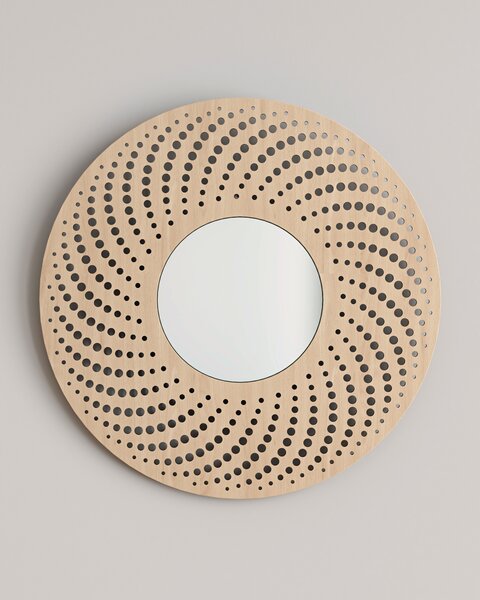 Idealform Kulaté boho zrcadlo Amayee ø50 cm Motiv: Symetrický