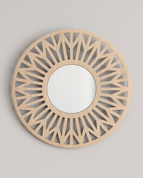 Idealform Kulaté boho zrcadlo Amayee ø50 cm Motiv: Symetrický