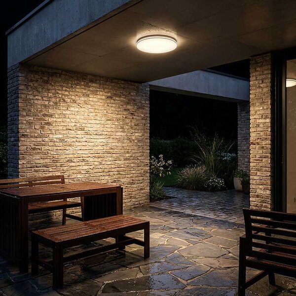 SOLIGHT LED osvětlení CORATO, nastavitelný příkon 12-18-24W, CCT, max. 2400lm, IP54