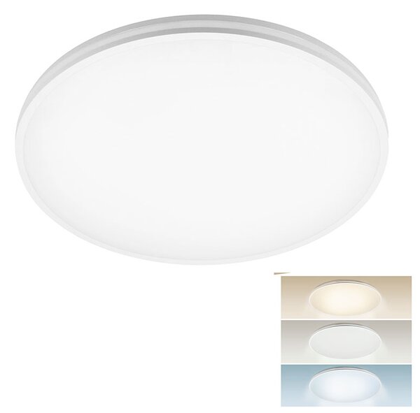SOLIGHT LED osvětlení CORATO, nastavitelný příkon 16-24-32W, CCT, max. 3200lm, IP54