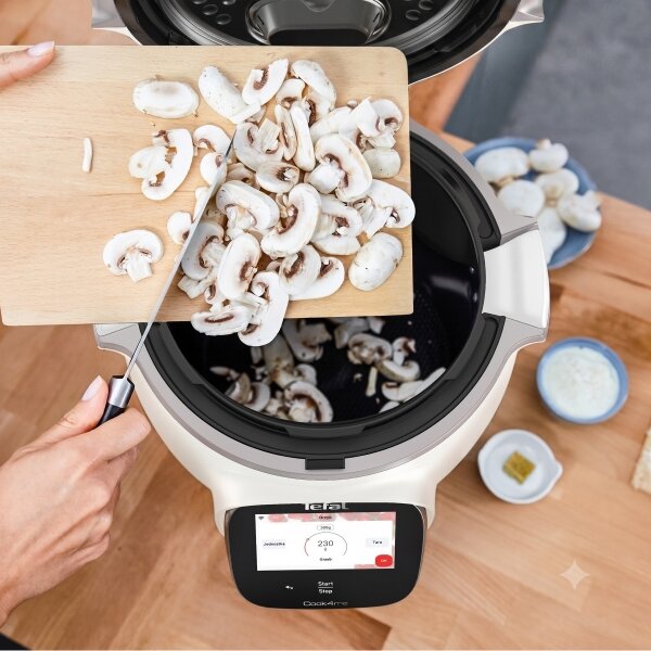 Tefal - Multifunkční elektrický tlakový hrnec 6 l COOK4ME TOUCH PRO 1600W/230V