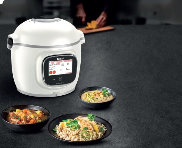 Tefal - Multifunkční elektrický tlakový hrnec 6 l COOK4ME TOUCH PRO 1600W/230V