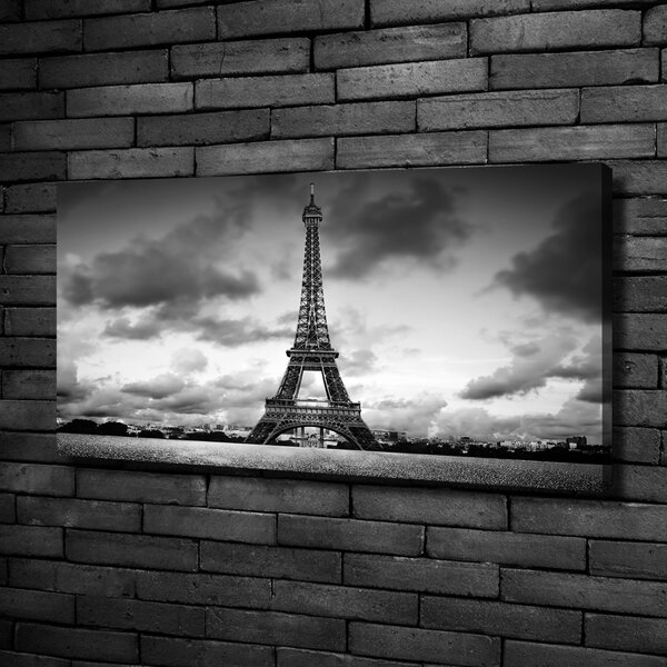 Moderní obraz canvas na rámu Eiffelova věž Paříž oc-76327213