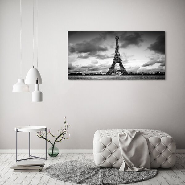 Moderní obraz canvas na rámu Eiffelova věž Paříž oc-76327213