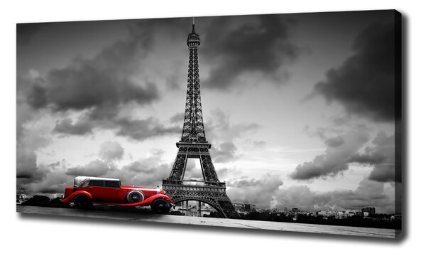 Moderní obraz canvas na rámu Eiffelova věž Paříž oc-76327230