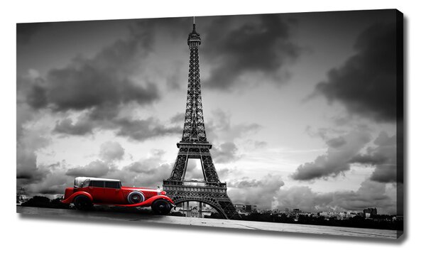 Moderní obraz canvas na rámu Eiffelova věž Paříž oc-76327230