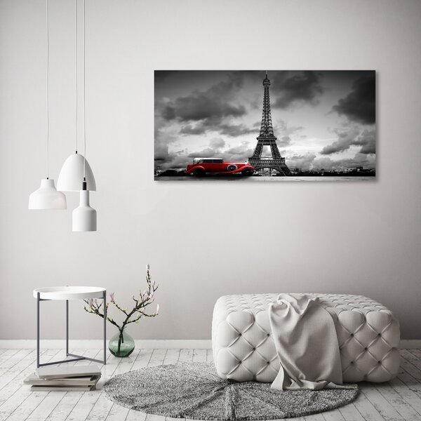 Moderní obraz canvas na rámu Eiffelova věž Paříž oc-76327230