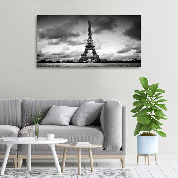Moderní obraz canvas na rámu Eiffelova věž Paříž oc-76327213