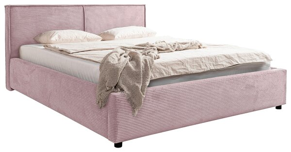 ČALOUNĚNÁ POSTEL, 180/200 cm, růžová P & B - Postele s úložným prostorem, Online Only