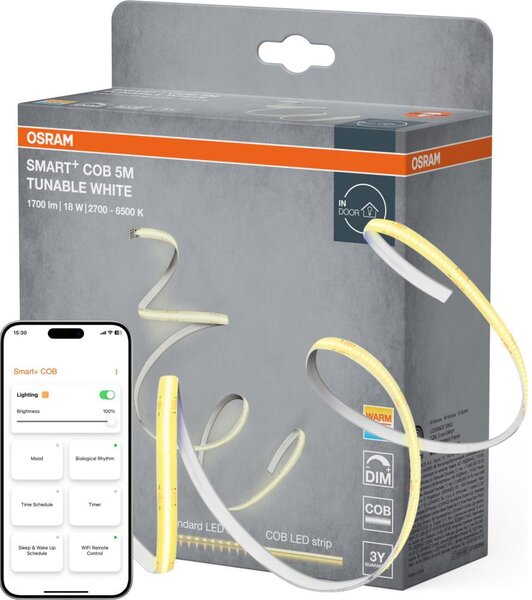 Osram - LED Stmívatelný pásek SMART+ COB 5m LED/18W/230V 2700-6500K Wi-Fi