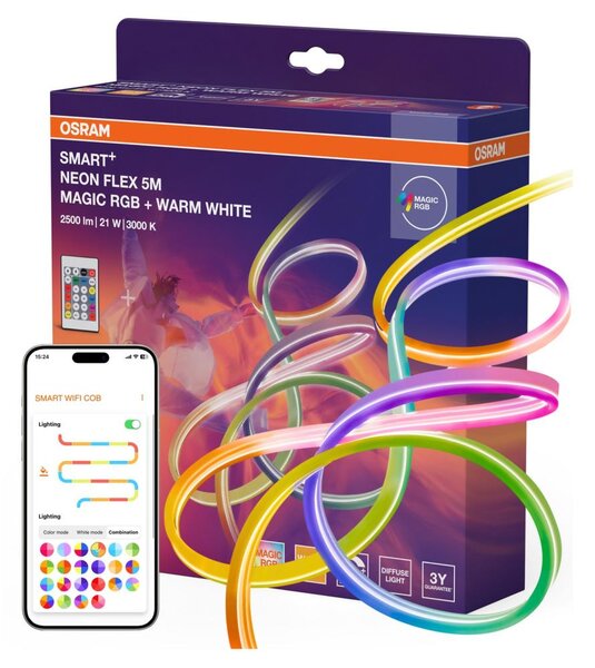 Osram - LED RGBW Stmívat. venkovní pásek SMART+ MAGIC 5m LED/21W/230V Wi-Fi + DO