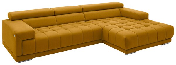 ROHOVÁ SEDAČKA, textil, curry žlutá Beldomo Speed - Sedací soupravy