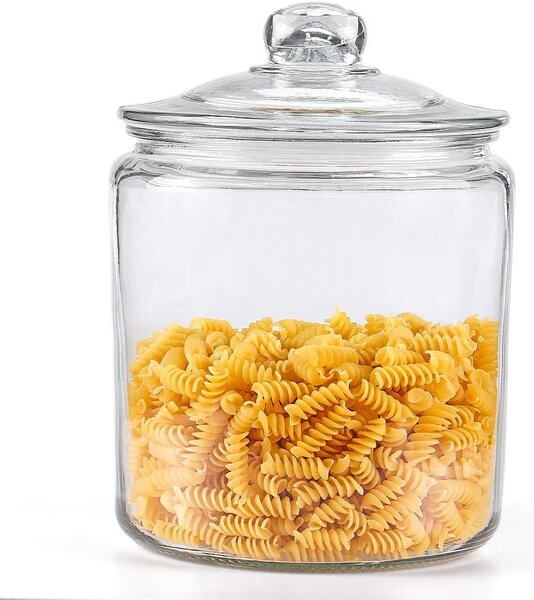 ADEO Skleněná dóza, velký objem 3,9l BISCOTTI