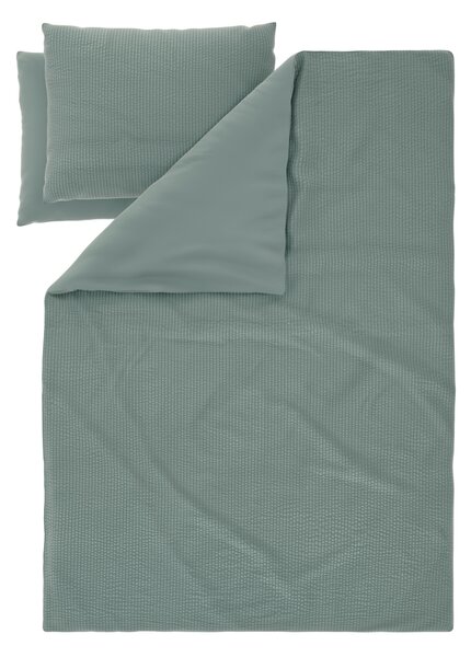 Livarno® Krepové ložní povlečení, 240 x 220 cm, 70 x 90 cm (zelená) (100407692003)