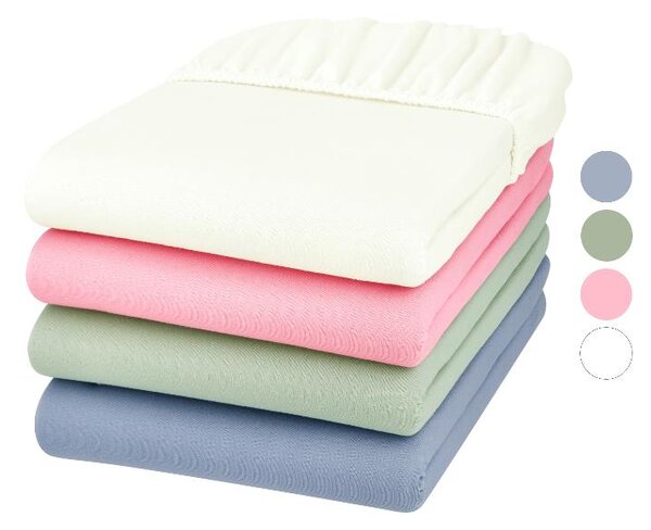 Livarno® Žerzejové napínací prostěradlo, 90–100 x 200 cm (100407465)