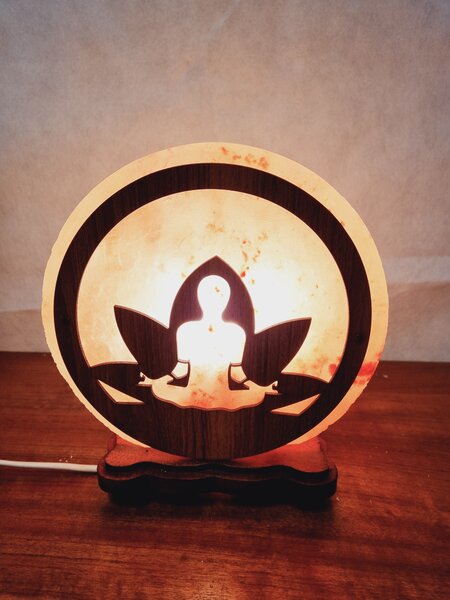 Serados Solná lampa s výměnným motivem Meditace