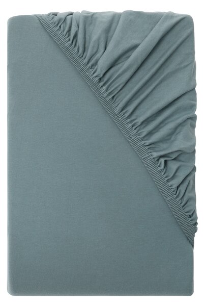 Livarno® Žerzejové napínací prostěradlo, 90–100 x 200 cm (tmavě zelená) (100407683002)