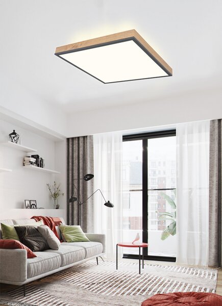 STROPNÍ LED SVÍTIDLO, 45/45/7,6 cm Novel - Stropní svítidla
