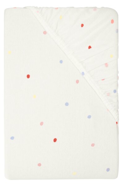 Livarno® Žerzejové napínací prostěradlo, 90–100 x 200 cm (puntíky) (100407510003)