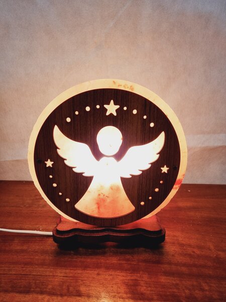 Serados Solná lampa s výměnným motivem Nebeský anděl