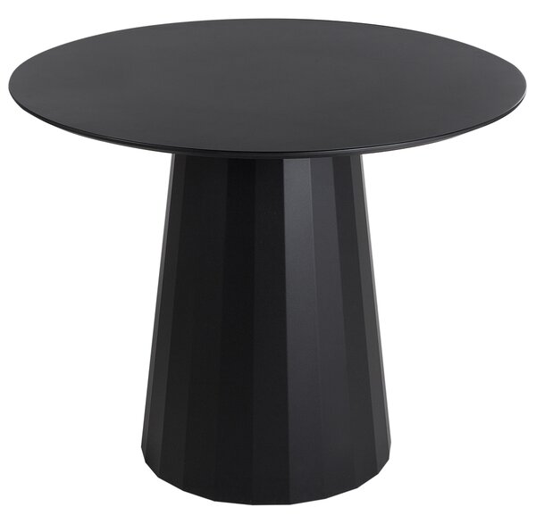 Jídelní stůl PLATO Černá 100 cm 100 cm Kov