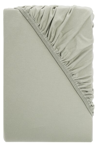 Livarno® Žerzejové napínací prostěradlo, 90–100 x 200 cm (zelená) (100407683004)