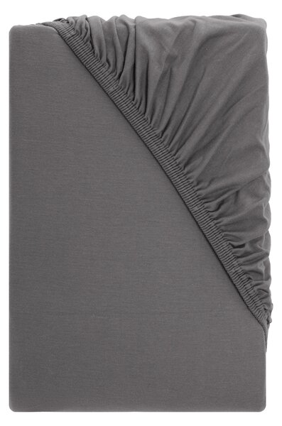 Livarno® Žerzejové napínací prostěradlo, 90–100 x 200 cm (šedá) (100407683003)