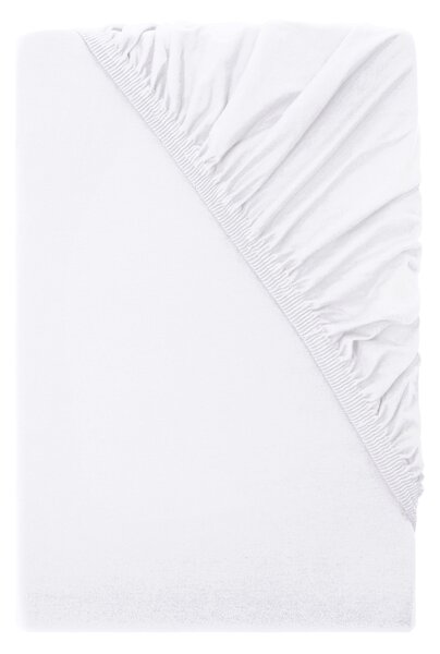 Livarno® Žerzejové napínací prostěradlo, 90–100 x 200 cm (bílá) (100407683001)