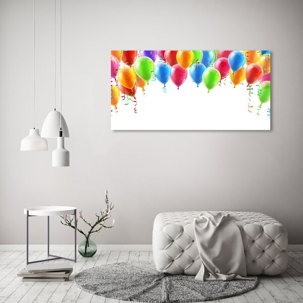 Foto obraz na plátně do obýváku Barevné balony oc-77215325