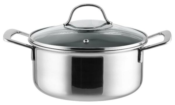 Silvercrest® Hrnec z nerezové oceli, Ø 20 cm (100407659)