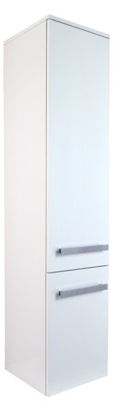 Doplňková koupelnová skříňka vysoká Opeňka II W V 35 P/L, bílá