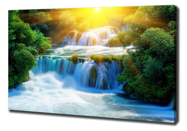 Foto obraz na plátně Vodopád Krka oc-77479875