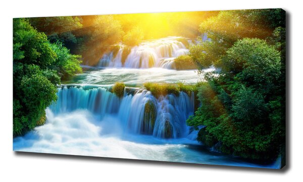 Foto obraz na plátně Vodopád Krka oc-77479875