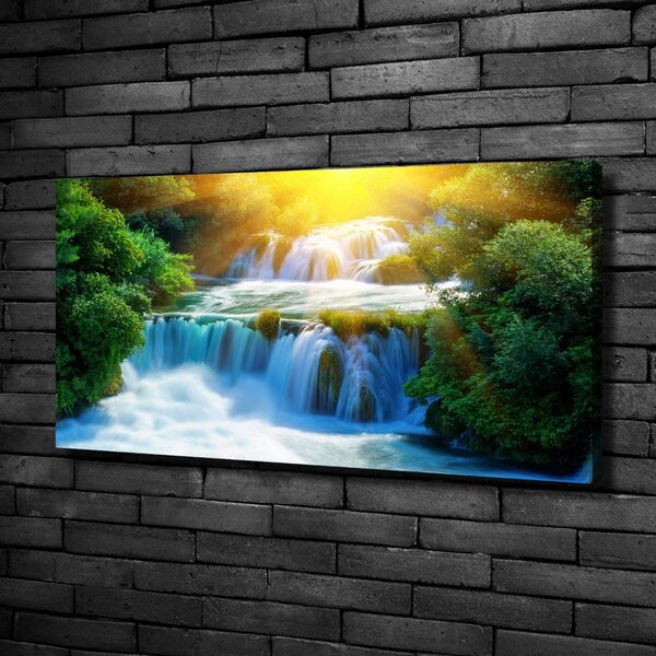 Foto obraz na plátně Vodopád Krka oc-77479875