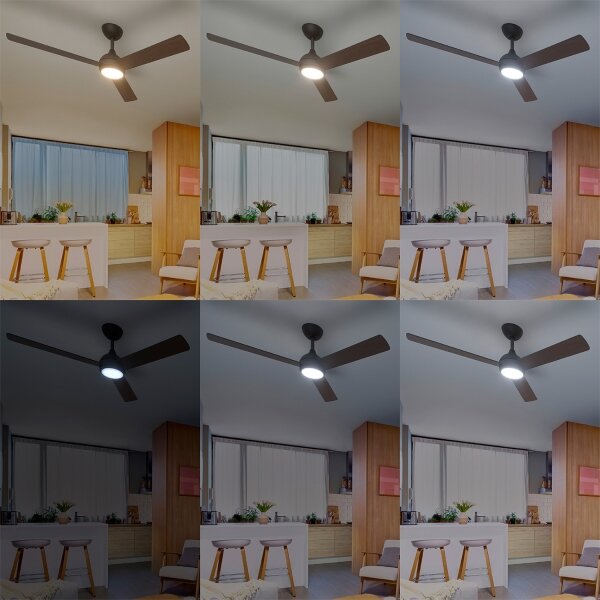 Philips - LED Stmívatelný stropní ventilátor CIVX LED/24W/230V + DO