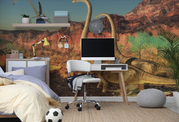 Tapeta svět dinosaurů